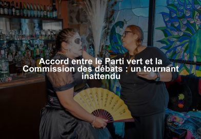 Accord entre le Parti vert et la Commission des débats : un tournant inattendu