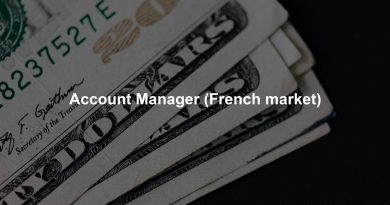 Account Manager (French market)