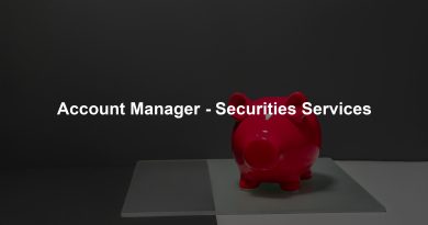 Account Manager - Securities Services