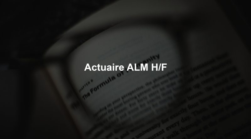 Actuaire ALM H/F