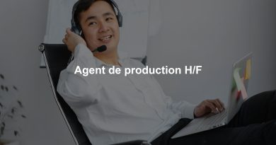 Agent de production H/F