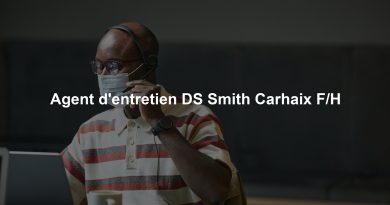 Agent d'entretien DS Smith Carhaix F/H