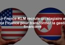Air France-KLM recrute un stagiaire en Data Finance pour transformer la gestion financière