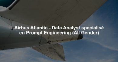 Airbus Atlantic - Data Analyst spécialisé en Prompt Engineering (All Gender)