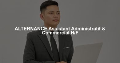 ALTERNANCE Assistant Administratif & Commercial H/F