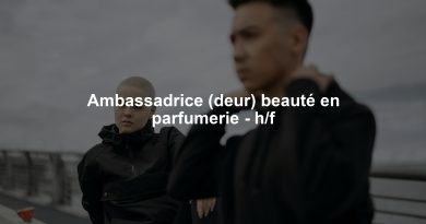 Ambassadrice (deur) beauté en parfumerie - h/f