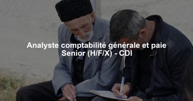 Analyste comptabilité générale et paie Senior (H/F/X) - CDI