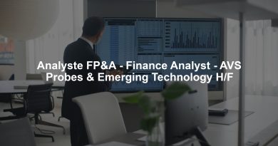 Analyste FP&A - Finance Analyst - AVS Probes & Emerging Technology H/F
