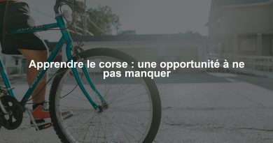 Apprendre le corse : une opportunité à ne pas manquer