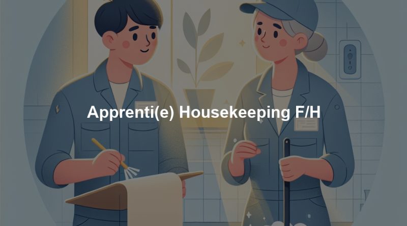 Apprenti(e) Housekeeping F/H
