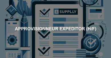 APPROVISIONNEUR EXPEDITOR (H/F)