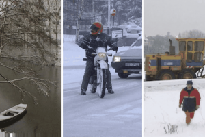 Neige à Noël : en 1996, des dizaines de centimètres tombés sur les Pays de la Loire