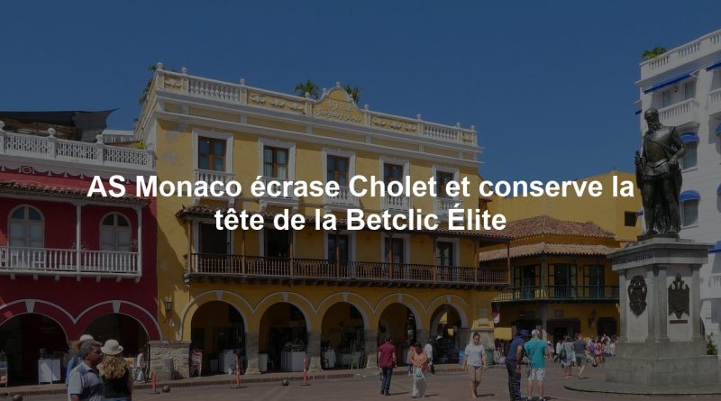 AS Monaco écrase Cholet et conserve la tête de la Betclic Élite