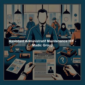 Assistant Administratif Maintenance H/F - Madic Group