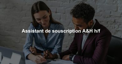 Assistant de souscription A&H h/f