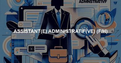 ASSISTANT(E) ADMINISTRATIF(VE) (F/H)