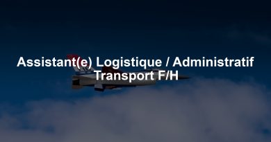 Assistant(e) Logistique / Administratif Transport F/H