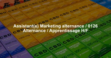 Assistant(e) Marketing alternance / 0126 Alternance / Apprentissage H/F