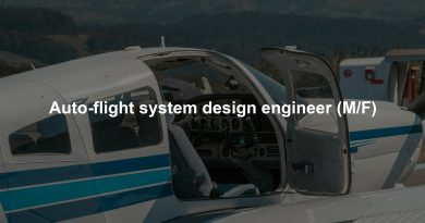 Auto-flight system design engineer (M/F)
