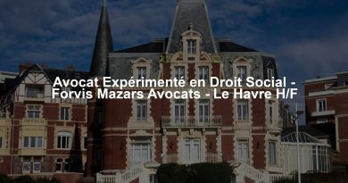Avocat Expérimenté en Droit Social - Forvis Mazars Avocats - Le Havre H/F