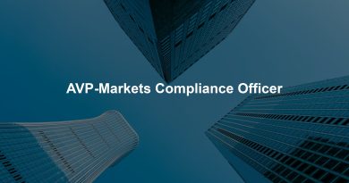 AVP-Markets Compliance Officer