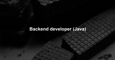 Backend developer (Java)