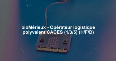 bioMérieux - Opérateur logistique polyvalent CACES (1/3/5) (H/F/D)