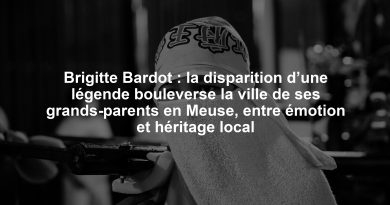 Brigitte Bardot : la disparition d’une légende bouleverse la ville de ses grands-parents en Meuse, entre émotion et héritage local