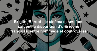 Brigitte Bardot : le cinéma et ses fans saluent la disparition d’une icône française, entre hommage et controverse