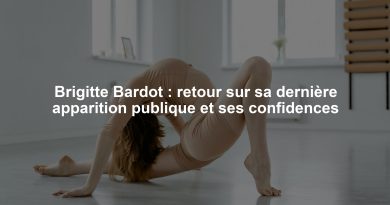 Brigitte Bardot : retour sur sa dernière apparition publique et ses confidences