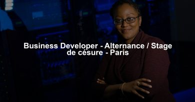 Business Developer - Alternance / Stage de césure - Paris