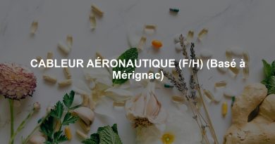 CABLEUR AÉRONAUTIQUE (F/H) (Basé à Mérignac)