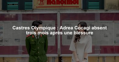 Castres Olympique : Adrea Cocagi absent trois mois après une blessure