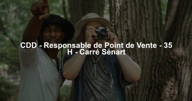 CDD - Responsable de Point de Vente - 35 H - Carré Sénart