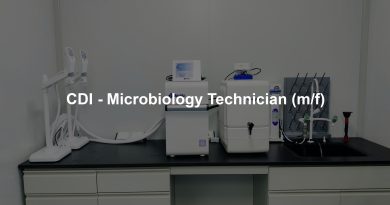 CDI - Microbiology Technician (m/f)