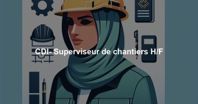 CDI- Superviseur de chantiers H/F