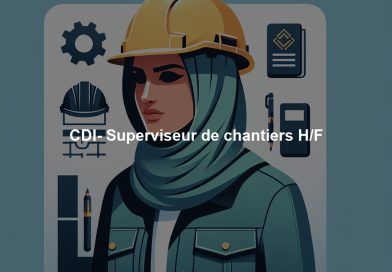 CDI- Superviseur de chantiers H/F