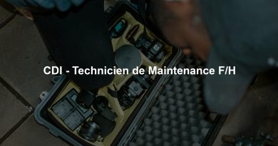 CDI - Technicien de Maintenance F/H