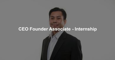 CEO Founder Associate - Internship