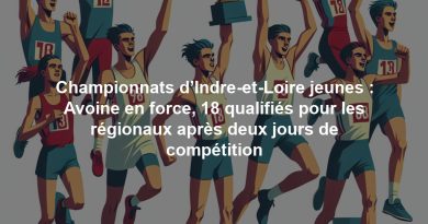 Championnats d’Indre-et-Loire jeunes : Avoine en force, 18 qualifiés pour les régionaux après deux jours de compétition