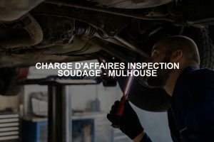 CHARGE D'AFFAIRES INSPECTION SOUDAGE - MULHOUSE