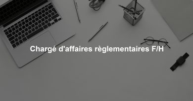 Chargé d'affaires règlementaires F/H