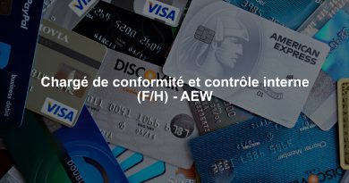 Chargé de conformité et contrôle interne (F/H) - AEW