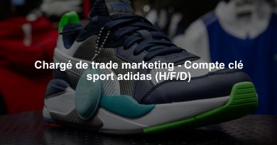 Chargé de trade marketing - Compte clé sport adidas (H/F/D)