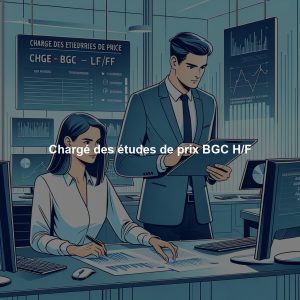 Chargé des études de prix BGC H/F