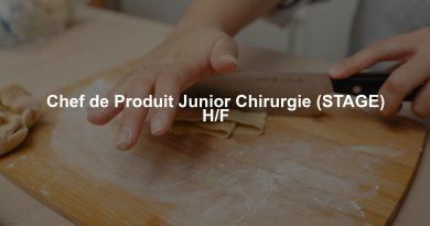 Chef de Produit Junior Chirurgie (STAGE) H/F