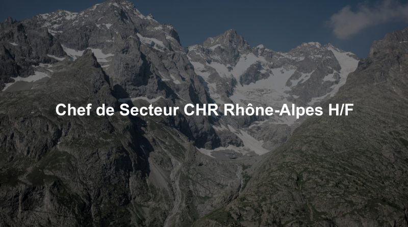 Chef de Secteur CHR Rhône-Alpes H/F