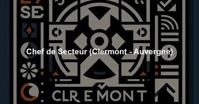 Chef de Secteur (Clermont - Auvergne)