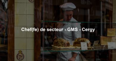 Chef(fe) de secteur - GMS - Cergy