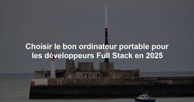 Choisir le bon ordinateur portable pour les développeurs Full Stack en 2025